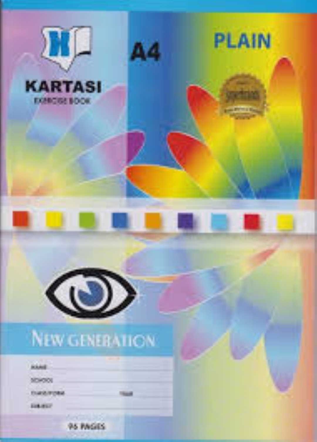 KARTASI EXE BKS 96PGS A4 PLAIN MC